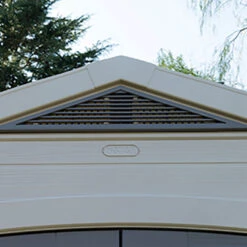 Keter Factor Outdoor Apex Garden Storage Shed 8 X 6 Feet - Beige -Growhaus Zone 006 1400 1