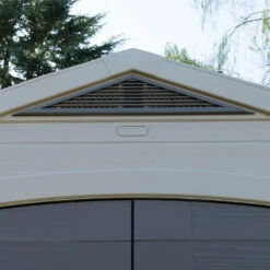 Keter Factor Outdoor Apex Garden Storage Shed 8 X 8 Feet - Beige -Growhaus Zone 006 1400 2