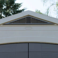 Keter Factor Outdoor Apex Garden Storage Shed 8 X 11 Feet - Beige -Growhaus Zone 006 1400