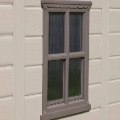 Keter Factor Outdoor Apex Garden Storage Shed 8 X 6 Feet - Beige -Growhaus Zone 007 1400