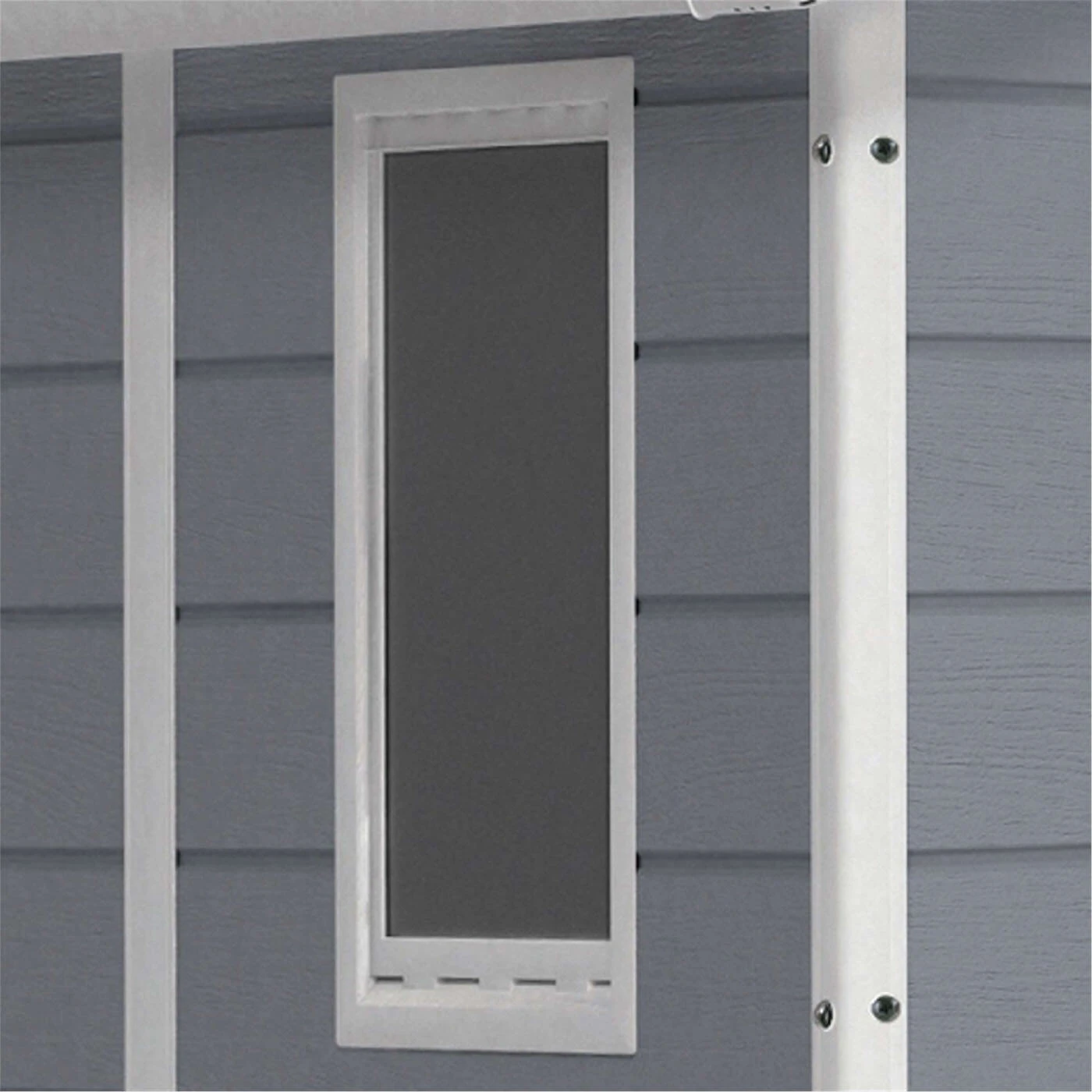 Keter Manor Outdoor Apex Garden Storage Shed, 6 X 5 Feet - Grey 7 Keter Manor Outdoor Apex Garden Storage Shed, 6 X 5 Feet - Grey - Image 5