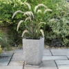 Cotswold Tall Square Planter - 33cm - Limescale Grey