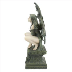 Celtic Fairy's Perilous Perch Garden Ornament By Design Toscano -Growhaus Zone CL5047 left