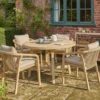 Kettler Cora Rope 4 Seater Dining Set