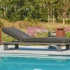 Life Fitz Roy Single Sun Loungers In Lava / Carbon -Growhaus Zone L Fitz Roy sun lounger