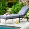 Hartman Amalfi Lounger In Antique Grey / Platinum 2 Hartman Amalfi Lounger In Antique Grey / Platinum -Growhaus Zone L Hartman Amalfi Lounger antique grey