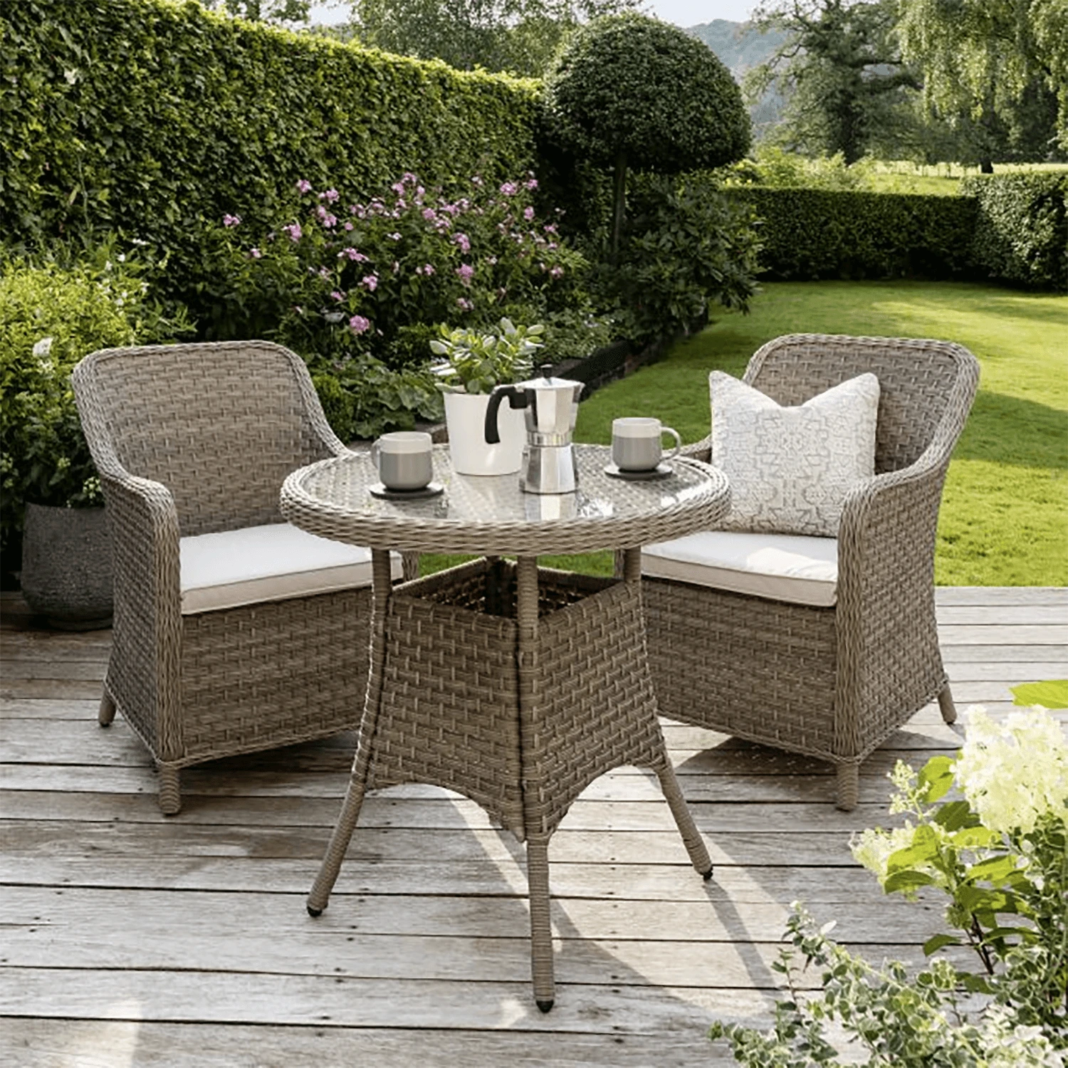 Kettler Charlbury Bistro Set 3 Kettler Charlbury Bistro Set