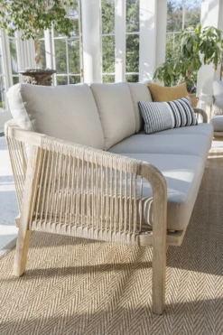 Kettler Cora Rope 3-Seater Garden Sofa