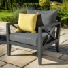 Hartman Sorrento Lounge Chair In Xerix/Slate -Growhaus Zone L Sorrento lounge chair