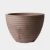 Stewart Low Honey Pot Decorative Planter In Brown - 50cm -Growhaus Zone L Stewart low honey pot 50cm brown