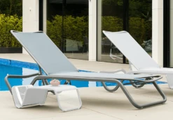 Alexander Rose Fresco Flint Sun Lounger