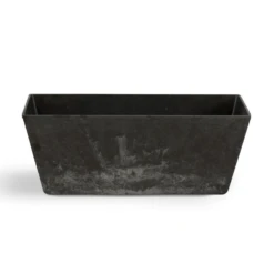 Artstone Balcony Trough Ella Black Medium