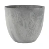 Artstone Pot Bola Grey Large -Growhaus Zone L artstone pot bola grey large