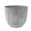 Artstone Pot Bola Grey Medium -Growhaus Zone L artstone pot bola grey medium