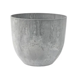 Artstone Pot Bola Grey Medium