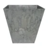 Artstone Pot Ella Grey Medium 2 Artstone Pot Ella Grey Medium -Growhaus Zone L artstone pot ella grey medium