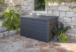 Keter Ontario XXL Deck Storage Box - Anthracite -Growhaus Zone L ontario