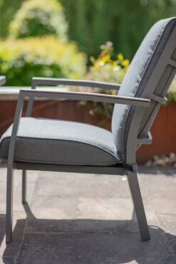 LG Monza Relaxer Set With Gas Firepit Table -Growhaus Zone L1 MNZ SET15 5