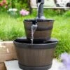 Whiskey Bowls Water Feature 2 Whiskey Bowls Water Feature -Growhaus Zone L1 Whiskey Bowls Water Feature