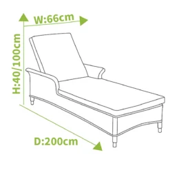 Hartman Heritage Lounger With Cushion In Beech / Dove 7 Hartman Heritage Lounger With Cushion In Beech / Dove -Growhaus Zone L1 hartman heritage lounger size