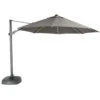 Kettler 3.5m Free Arm Parasol With LEDs And Wireless Speaker In Grey 2 Kettler 3.5m Free Arm Parasol With LEDs And Wireless Speaker In Grey -Growhaus Zone PL35 lights giant
