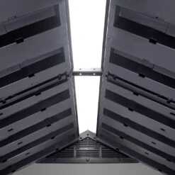 Keter Premier 757 Outdoor Apex Garden Storage Shed 7.5 X 7 Feet - Grey -Growhaus Zone Premier20757 5 1400