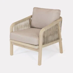 Kettler Cora Rope 2 Seat Garden Sofa Set -Growhaus Zone cora rope armchair1400