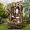 EX DISPLAY/ COLLECTION ONLY Colorado Falls Easy Fountain Garden Water Feature -Growhaus Zone easy fountain colorado falls l