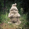 Gnome Smoking Stone