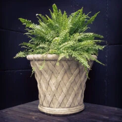 Pair Of Elizabethan Pot Stone