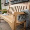 Heritage Oak 4ft Garden Bench - 2 Seater