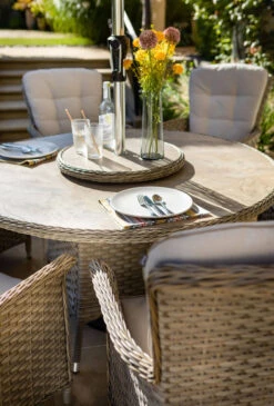 Hartman Heritage Tuscan 6 Seater Dining Set In Beech / Dove -Growhaus Zone heritage tuscan 6 beech 4 giant