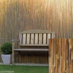 2m Tall X 3m Long Split Bamboo Screening