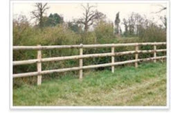 Wooden Post And Rail Packs For A 3 Rail Fence Fencing -Growhaus Zone l 3 Rail 3