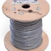 250m Roll Of 2.5mm Diameter Galvanised Mild Steel Line Or Straining Wire In A Handy Spool