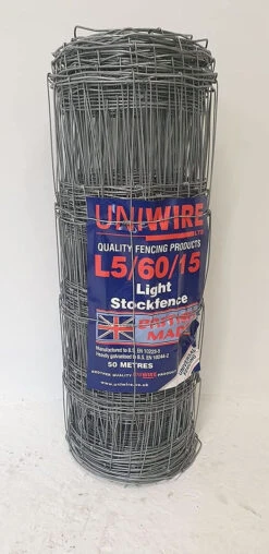 Stock Fencing For Dog Proofing/Sheep/Pigs - 50m Long