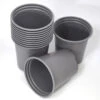 Nutley's 9cm Round Plastic Plant Pots - Grey -Growhaus Zone l 9cmpotpicnewedit 1024x1024@2x