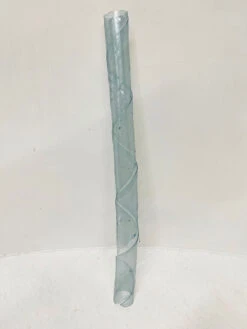 Clear Spiral Tree Guards With Canes - 60cm X 38mm -Growhaus Zone l Clear Spiral 3