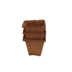 Nutley's 6cm Square Biodegradable Organic Wood Fibre Plantable Plant Pots -Growhaus Zone l FTL05 3 1024x1024@2x