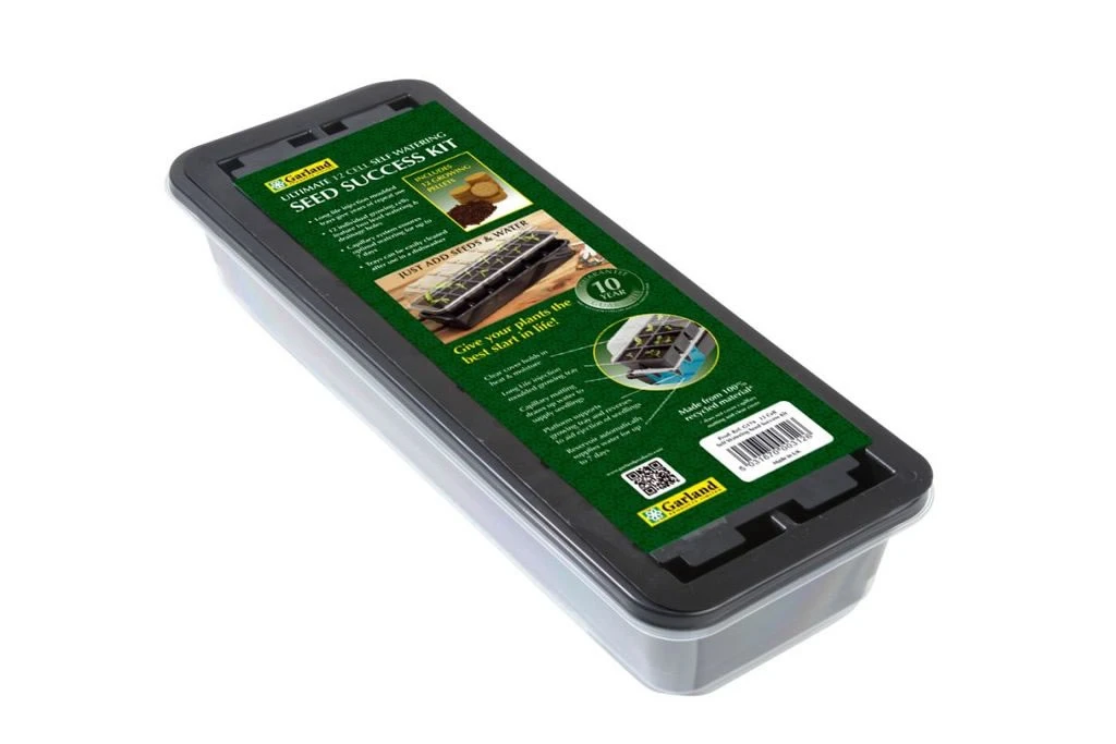 4 X Garland 12-cell Self-Watering Full Size Seed Propagator W. Pellets 3 4 X Garland 12-cell Self-Watering Full Size Seed Propagator W. Pellets