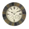 Slate Stonegate Clock & Thermometer -Growhaus Zone l OCSLATE2