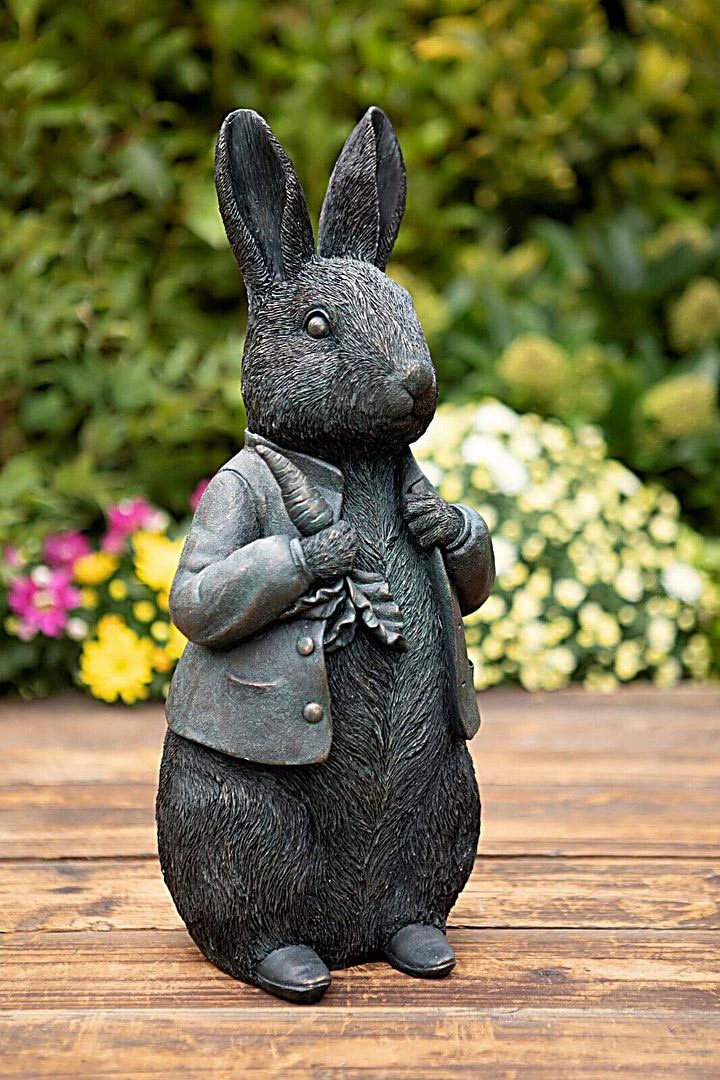 44cm Peter Rabbit Superb Sculpture Garden Ornament Solid Resin Beatrix Potter 3 44cm Peter Rabbit Superb Sculpture Garden Ornament Solid Resin Beatrix Potter