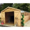 20 X 10 Overlap Double Door Apex Wooden Garden Shed -Growhaus Zone l SI 001 001 0016.1