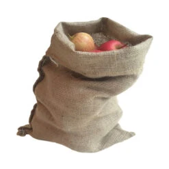 Nutley's Hessian Sack Easy Carry 30 X 45cm 8.9oz Storage Bag - Pack Quantity: 10