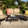 Hartman Amalfi Lounge Set With 2 Seater Sofa In Bronze/Amber