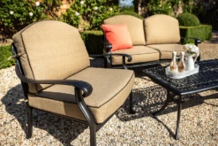 Hartman Amalfi Lounge Set With 2 Seater Sofa In Bronze/Amber -Growhaus Zone l amalfi 2seat sofa lounge set amber 3