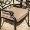 Hartman Amalfi / Capri Replacement Seat Cushion - Amber -Growhaus Zone l amalfi cushion amber
