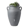Garantia Antique Amphora Water Butt, 360 Litres, In Dark Granite