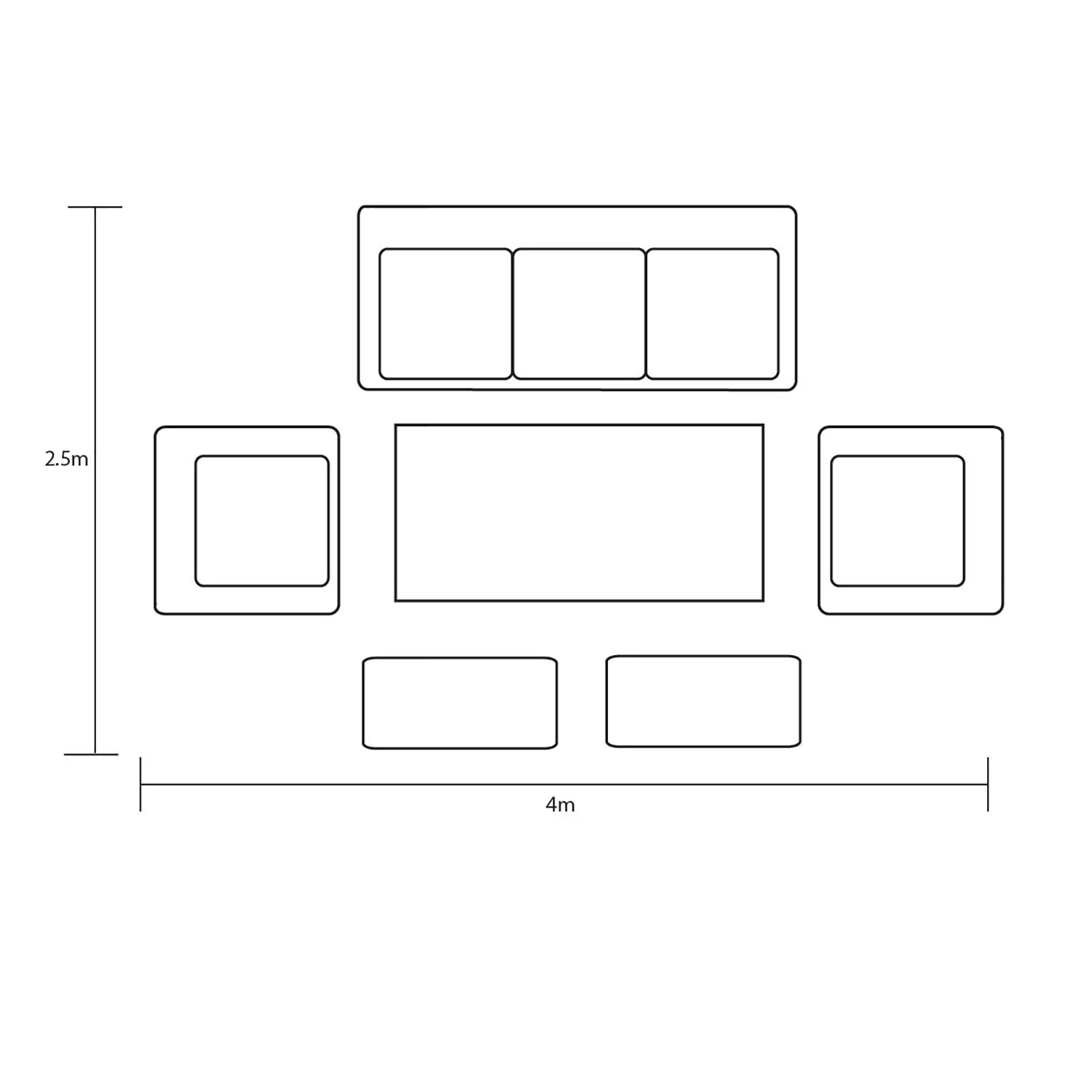 Hartman Aurora Lounge Set In Matt Xerix/Zenith 7 Hartman Aurora Lounge Set In Matt Xerix/Zenith - Image 5