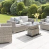 LIFE Aya Weave Sofa Lounge Set - Yacht/Mouse Grey -Growhaus Zone l aya lounge sofa set yacht mouse grey life
